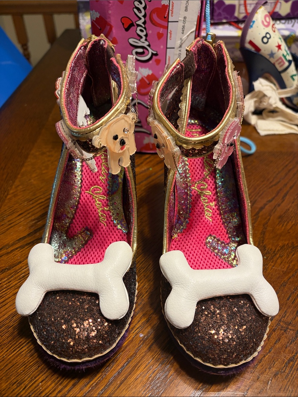 Irregular Choice BNIB size 39/8 Give a dog a bone - Picture 2 of 8